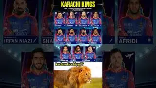 'Karachi Kings Dream XI for PSL 2025 A perfect blend #PSL2025 #KarachiKings #BoysInGreen #PSL #PSL10