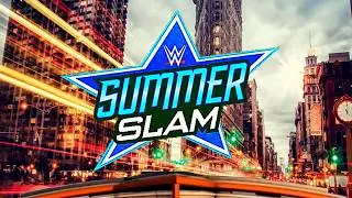 SUMMERSLAM 2018 OFFICAL  MATCH CARD