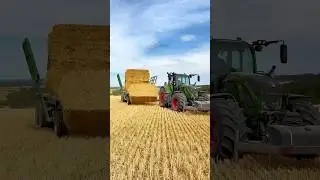 Pat&rsquo;s Bale Run &ndash; FENDT 724 & Superchaser in Action!