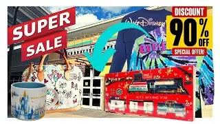 DISNEY CHARACTER WAREHOUSE OUTLET-SHOPPING 2023 | HUGE DISCOUNTS | BLOWOUT SALE