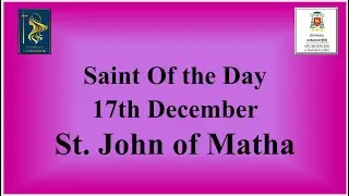 Saint  John of Matha