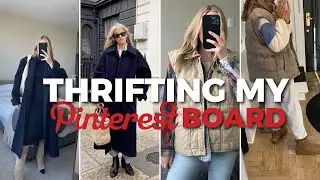 I thrifted my most recent pins ( thrifting my pinterest board ep 17 )