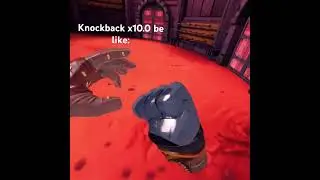 Knockback x10.0 be like: #gorn #funny #meme #moon #punch #vr #yeet #whenigrowup