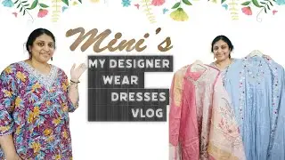 MY DESIGNER WEAR DRESSES VLOG|SHOPPING VLOG|NEW COLLECTION