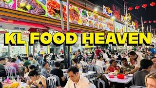 Best Street Food in Kuala Lumpur 🇲🇾 | Malaysian Food Heaven (4K)