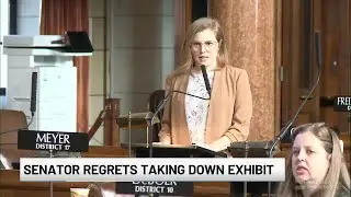 Nebraska State Senator apologizes for removing Capitol exhibit