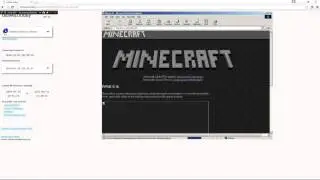 Browsing Minecraft.net in 2009 (minecraft classic)