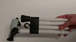 How Do I Fold and Secure My Vive Folding Cane?