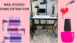Nail Studio Fume Extractor | Must Have Tools for Your Dream Nail Studio Setup #nailstudioequipment