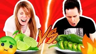 COMIDA PICANTE VS COMIDA ÁCIDA! 🔥