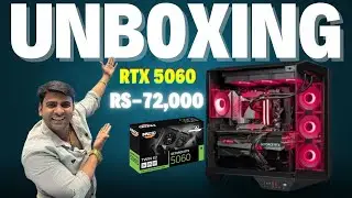 Gaming Pc Unboxing & Setup Rs-72,000 RTX5060 | Gaming Pc Wala | Nehru Place Computer Market