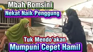 Kocak Pol ‼️ Mbah Romsini Nekat Naik Panggung Tu Do'akam Mumpuni Hamil Lagi#mumpuniterbaru2025