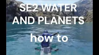 WATCH NEW VIDEO INSTEAD!! how to get water and spawn planets Space engineers 2 READ DESCRIPTION