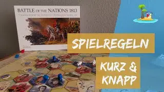 Battle of the Nations 1813 - Spielanleitung, Völkerschlacht bei Leipzig Brettspiel