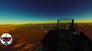 DCS - F16C Viper || Shooting down Mig29s using a PS5 Controller.. Its not so bad