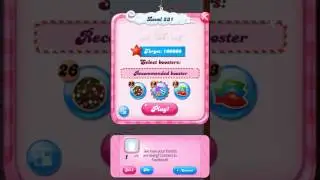 Candy Crush Saga Level 231 - NO BOOSTERS