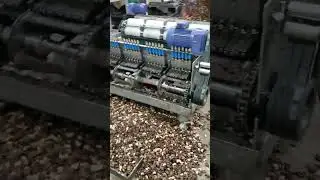 Cashew cutting machine 24 Blades,1.2 tons RCN per hour #cashewmachine #cashewcutting #cashewshelling