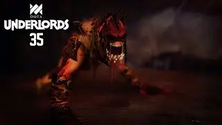 DOTA Underlords DOMINATING GAME! 6 Heartless, Hunter Build | DOTA UNDERLORDS 35