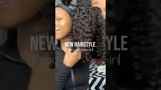 Flipover Sewin| Using @Heatfreehair &ldquo;for koils&rdquo; 3 24&rdquo; bundles #hairextensions  #curlyhairstyles