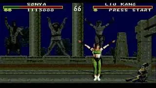 Mortal Kombat - Todos os Fatality - Mega Drive