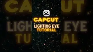 Lightning Eye Effect CapCut Tutorial 🔥 | Easy Step-by-Step Guide #shorts #capcut #viralshorts