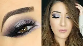 Dark Purple Smokey Eye Makeup Tutorial