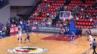 James Yap drills big 3 to end half | Honda S47 PBA Governors' Cup 2022