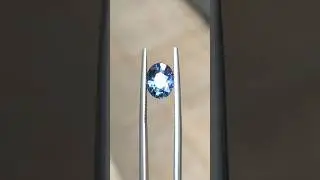 Natural Blue Spinel 2.02 cts. CLEAN, FULL LUSTER, NICE COLOR🩵 #blue #spinel #gems #shorts #fyp