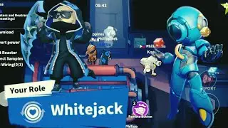 SUPER SUS GAMEPLAY | WHITEJACK ROLE | PERFECT GUESS??🤔