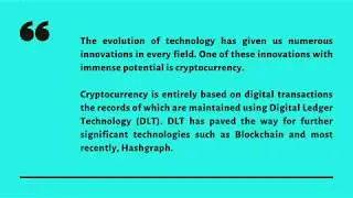 Hedera Hashgraph Development:The Future of Digital Ledger Technology