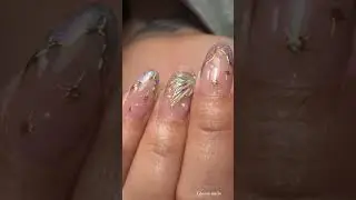 easy and asthetic nails art design 💅#treandingshorts #nailsart  #viralshorts @SaraBeautyCorner