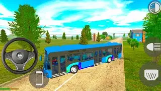 🚌 RGB City Bus Colorful Night Drive with Smooth Control | Indian Car Map Game 3D