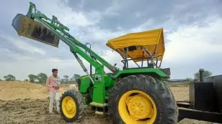 New John Deere tractor 5210 4wd bhusa loader 24 ft tractor 50 hp 4&times;4 tractor