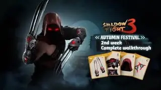 Battle pass 2nd week Autumn festival event/ get free unlimited valuable rewards shadow fight 3 