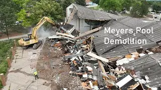 Meyers Pool Demolition