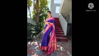 ▪️Totally handmade & hand-block print ikkat sarees price mentioned in description