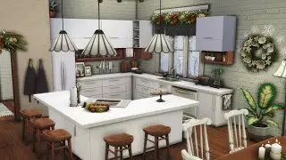 The Sims 4 City Living Holiday Apartment With New Holiday items Stop Motion | Holiday Mini Movie