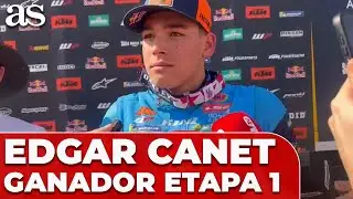 Segunda VICTORIA en MOTOS de EDGAR CANET en el DAKAR 2026: as&iacute; vivi&oacute; la ETAPA 1