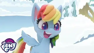 My Little Pony: Hidup Pony 🦄 Kontes Pony Salju | Stop  Motion | Episode Penuh 