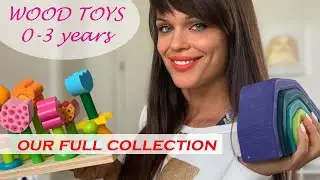 Best Wooden Toys For Kids! Our full non toxic, open ended, wooden toy collection 0-3 years.