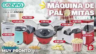 COZYNA│M&Aacute;QUINA DE PALOMITAS. EL SABOR DEL CINE EN TU CASA. PARTE 1.