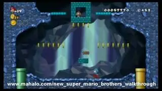 New Super Mario Bros. Wii Walkthrough - World 1-2