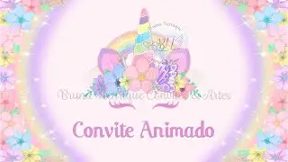 Convite Unic&oacute;rnio