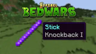 Bedwars, But I Can Only Use A Knockback Stick!