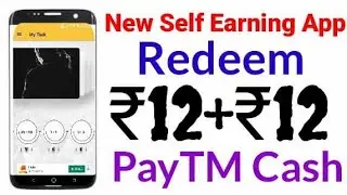 Earn ₹12 PayTM Cash ! New Self Earning App !  Tech Money Tamil