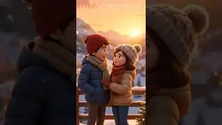 Couple New Year Wishes 💕 | Happy New Year 2026 ❄️ Romantic Short  #happy #new #year #shorts