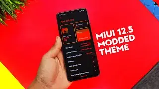 MIUI 12.5 Modded Theme For Redmi & Poco Device | Change MIUI 12 System Ui Using Theme