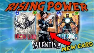 Gain BIG POWER with this Valentina Deck in MARVEL SNAP!