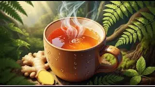 🌿 Boost Blood Flow & Digestion Naturally | Ginger Root Tea Recipe 🍵✨