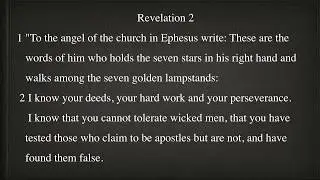 The book of Revelation 2 (NIV), Audio.